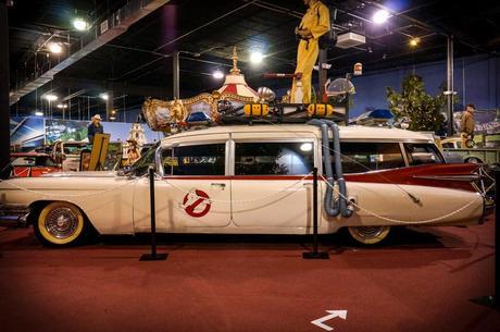 Car from Ghost busters on display as part of the Dezer Collection