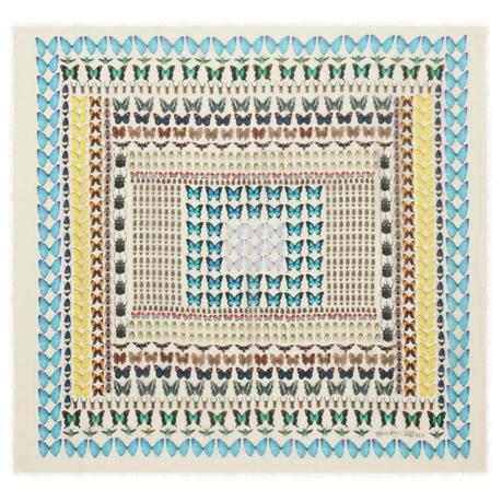 Alexander McQueen and Damien Hirst scarves Alexander McQueen4