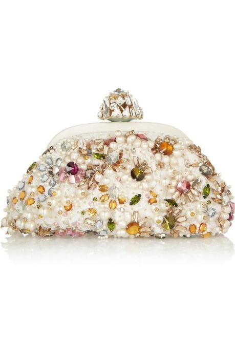 DOLCE & GABBANA Dea small embellished lace clutch €2,450