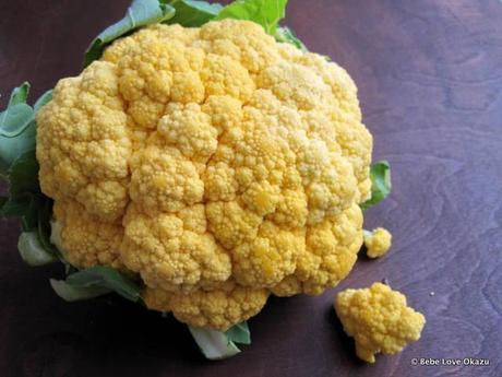 Roasted Golden Cauliflower Golden Cauliflower