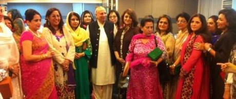 Participants at a recent capacity building workshop for women's chambers in South Asia.