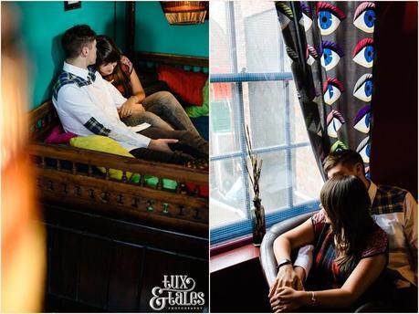 York Evil Eye Bar & Lounge Engagement Shoot 