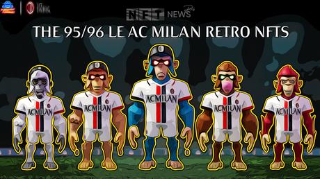 Web3 Soccer Game MonkeyLeague to Auction vintage AC Milan NFTs