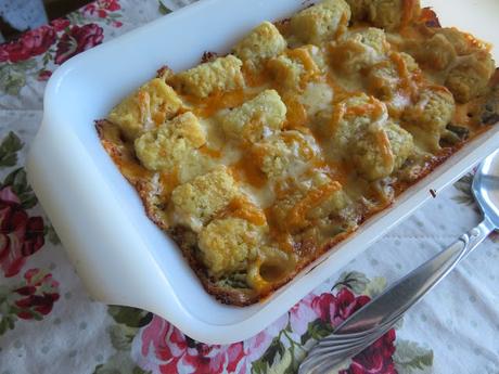 Cracked Out Chicken Tater Tot Casserole