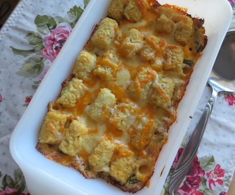 Cracked Out Chicken Tater Tot Casserole