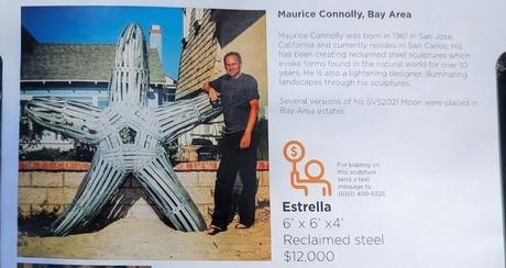 My exemplary educational experience at Menlo Park Silicon Valley Sculpture Art Fair September 2022.