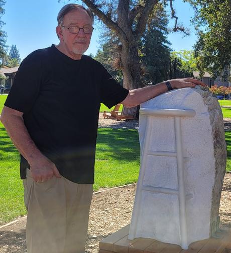 My exemplary educational experience at Menlo Park Silicon Valley Sculpture Art Fair September 2022.