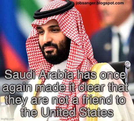 The U.S. Needs To Realize Saudi Arabia Is NOT Its Friend