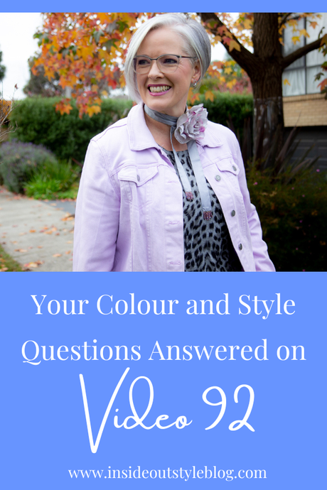 Your Colour and Style Questions Answered on Video: 92