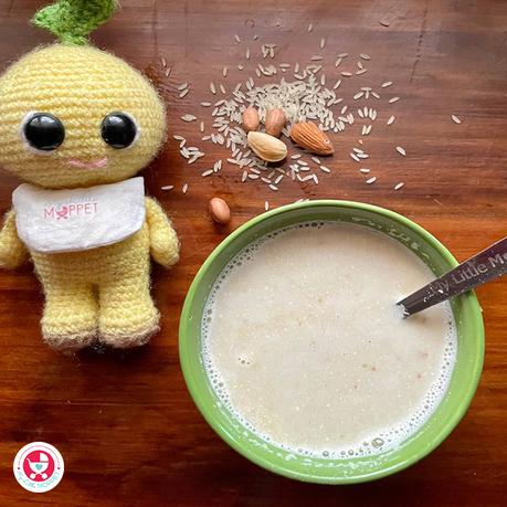 Looking for a nutritious, quick and easy meal that your baby will love? Instant Rice and Nuts Porridge for babies is perfect for you!