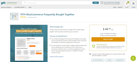 YITH Frequently Bought Together plugin