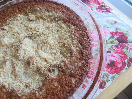 Pie Plate Coffee Cake