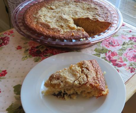 Old Fashioned Pie Plate Crumb Cake