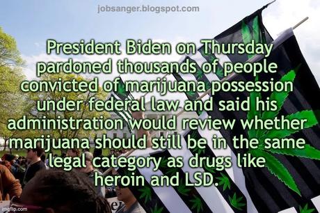 Biden Pardons Those Convicted Of Marijuana Possession