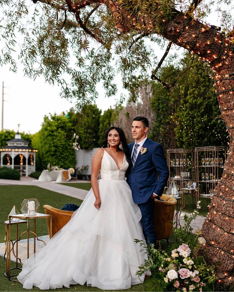 arizona wedding venues bride and groom unique garden