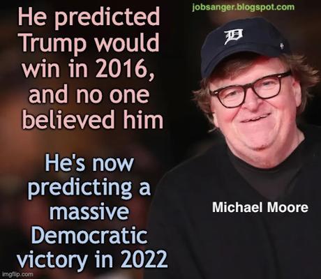 Michael Moore Predicts A Massive Democratic Win In 2022