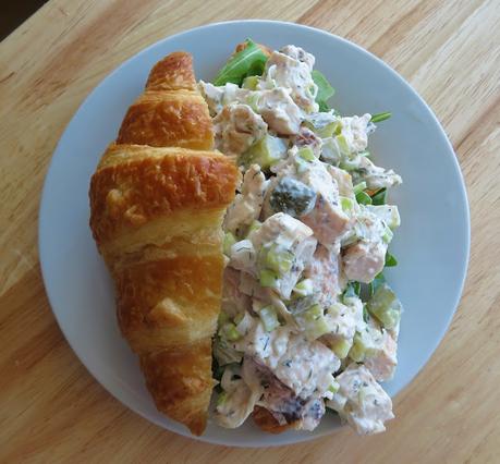 DILL PICKLE CHICKEN SALAD CROISSANTS