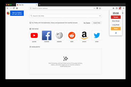 Most used Firefox add-ons for productivity on Linux