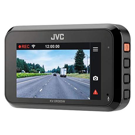 10 Best Dash Cam Under $100 In 2022 JVC KV-DR305W 1920x1080p Full HD Recorder GPS Dash Cam for Car, 2.7″ LCD Screen Dashboard Camera, Built-in Wi-Fi, 3-Axis G-Force Sensor, Night Enhancement WDR, Includes 16GB Class 10 microSD Card