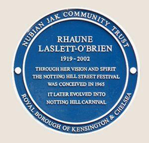 Blue Plaques for Black People: Nubian Jak Community Trust