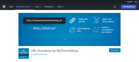 URL Shortener by MyThemeShop