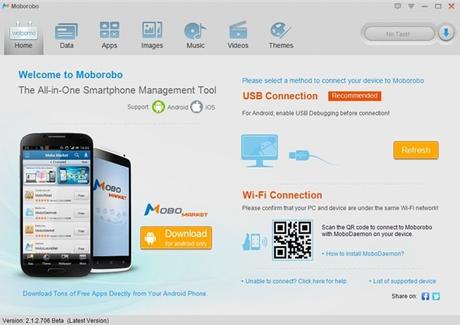 MoboRobo: Powerful Desktop Manager For Android