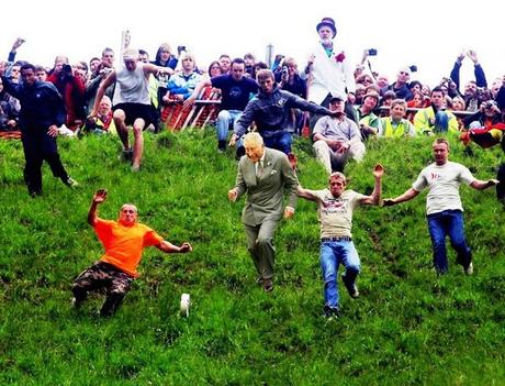 Downhill Cheese Rolling, England