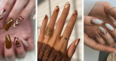 10 brown and beige nail ideas that you can use this fall