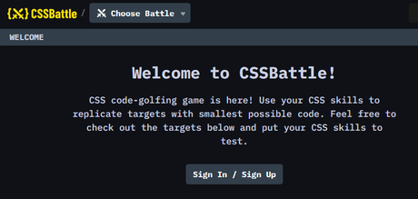 CSSBattle- Front End Development