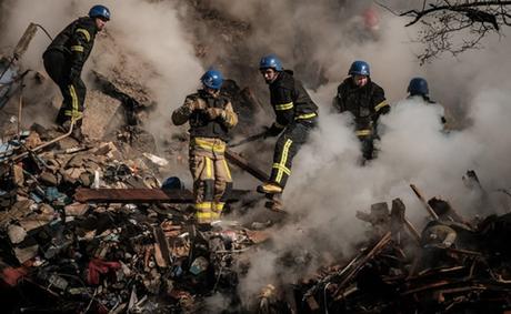 8 Killed As Deadly Drone Strikes Hit Kyiv After Russian Warplane Crash 8 Killed As Deadly Drone Strikes Hit Kyiv After Russian Warplane Crash