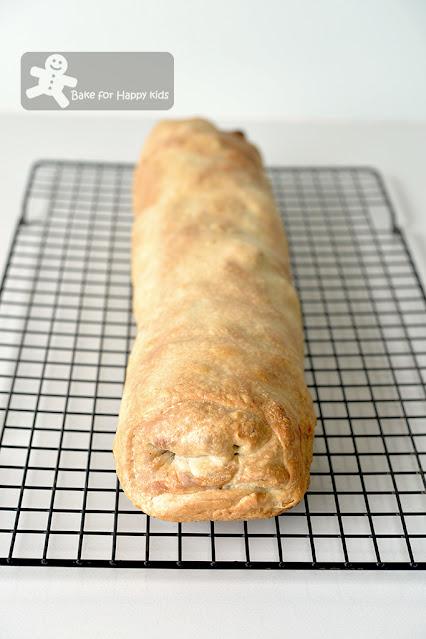 apple strudel from scratch homemade thin crispy pastry