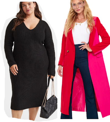 What looks good on a plus size woman?
