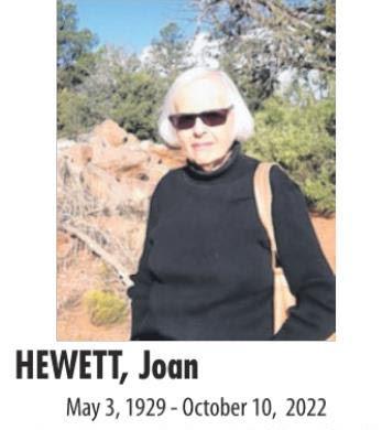 IN MEMORY OF CHILDREN'S BOOK AUTHOR, JOAN HEWETT (1929--2022)