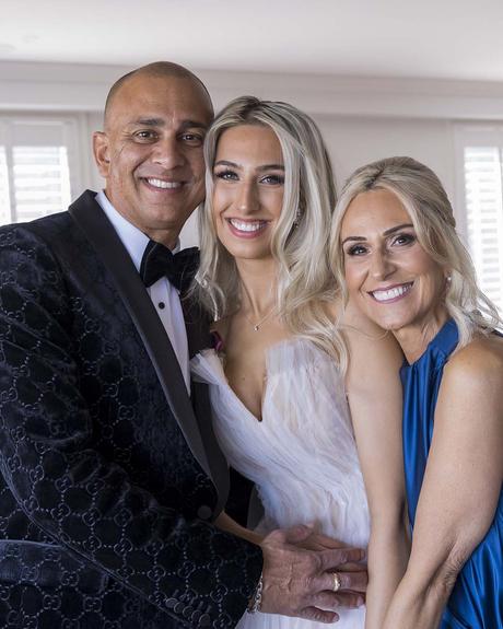 Real Weddings: Tayler & Jayden real wedding tayler and jayden bride with parents