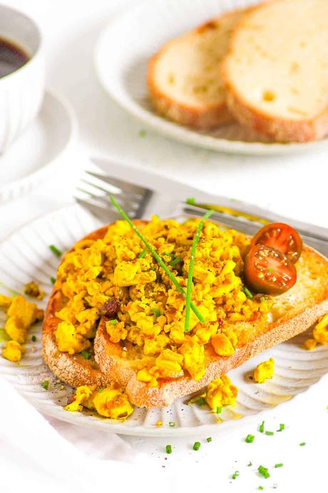 Silken Tofu Scramble