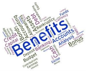 Benefits definition and examples