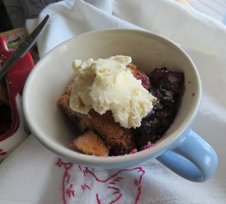 Irish Blaeberry Pudding