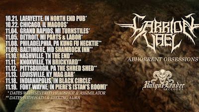 CARRION VAEL Add New Dates To US Tour