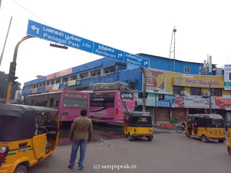 an early morning trot in T Nagar!