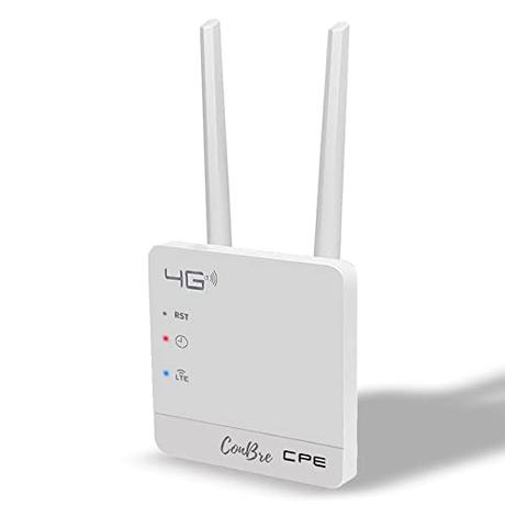 Conbre CPE MT-300H 300Mbps Wireless 4G LTE, Wi-Fi 300H, Plug and Play, Parental Controls, Guest...