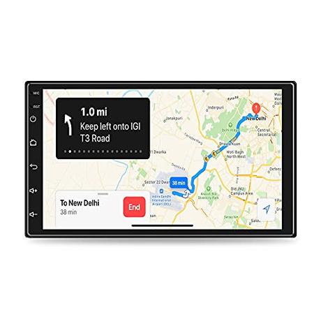GoMechanic Premium 7 Inch Full HD 1080 Touch Screen Android 9.1, Ultra IPS Display, Car Multimedia...