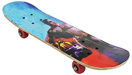 Froble Wooden Skate Board for Boys and Girls(17 inch x 6 inch) (Pack of-1) (Character As Per...