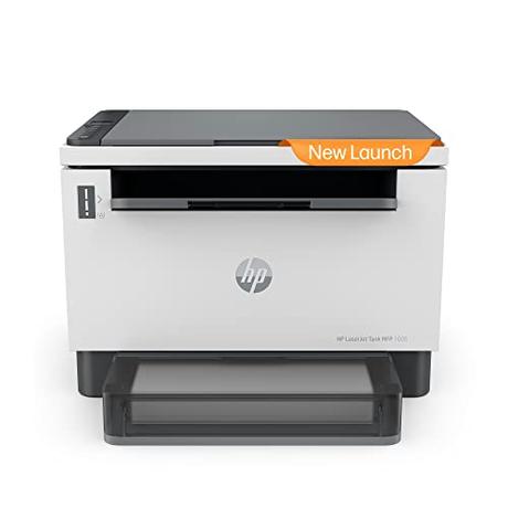 HP Laserjet Tank 1005 Printer for Home & SMB: 3-in-1 Print, Copy, Scan, Mess-Free 15 Sec Toner...