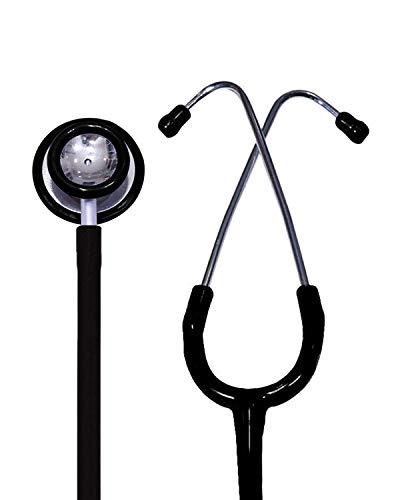 Niscomed Kids Stethoscope, Real Working Nursing Stethoscope for Kids Role Play, Doctor Game, Black