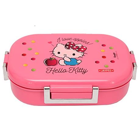 Jaypee Lunch Box Missteel Hello Kitty Pink 650 ml