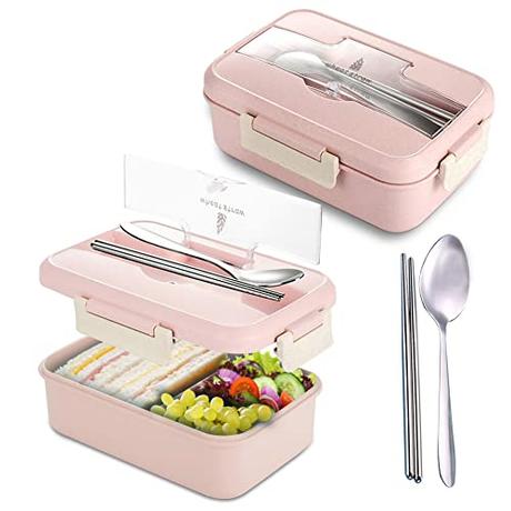 Dravizon Leak Proof Lunch Box for Office Men ,Kids, Adults | Tiffin Box for Boys, Girls | Bento Box...
