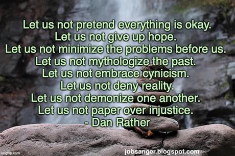 It Is A Time For Steadiness - Not Capitulation