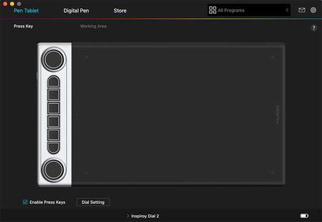 Huion Tablet Settings