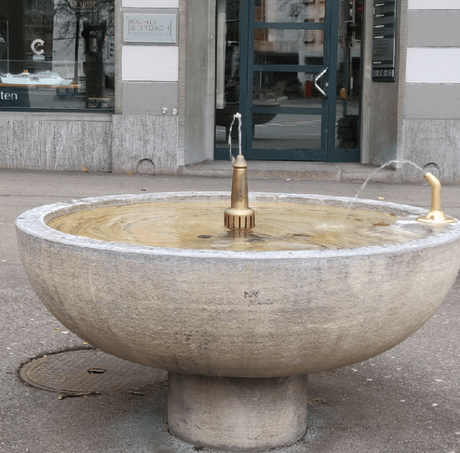 Water fountains: a Ubiquitous Fixture in Zurich