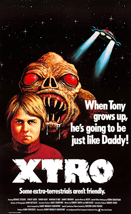 ABC Film Challenge – Horror – X – Xtro (1982) Movie Review